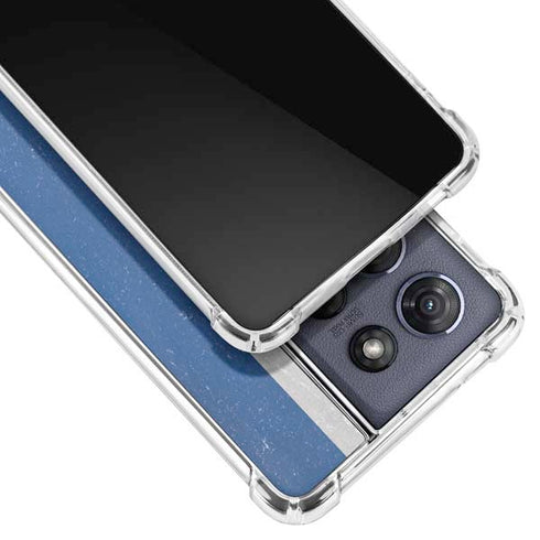 Honduras Flag Distressed Moto G Stylus 5G (2025) Clear Case